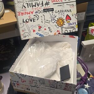 Dolce & Gabbana Multicolor Graffiti Box